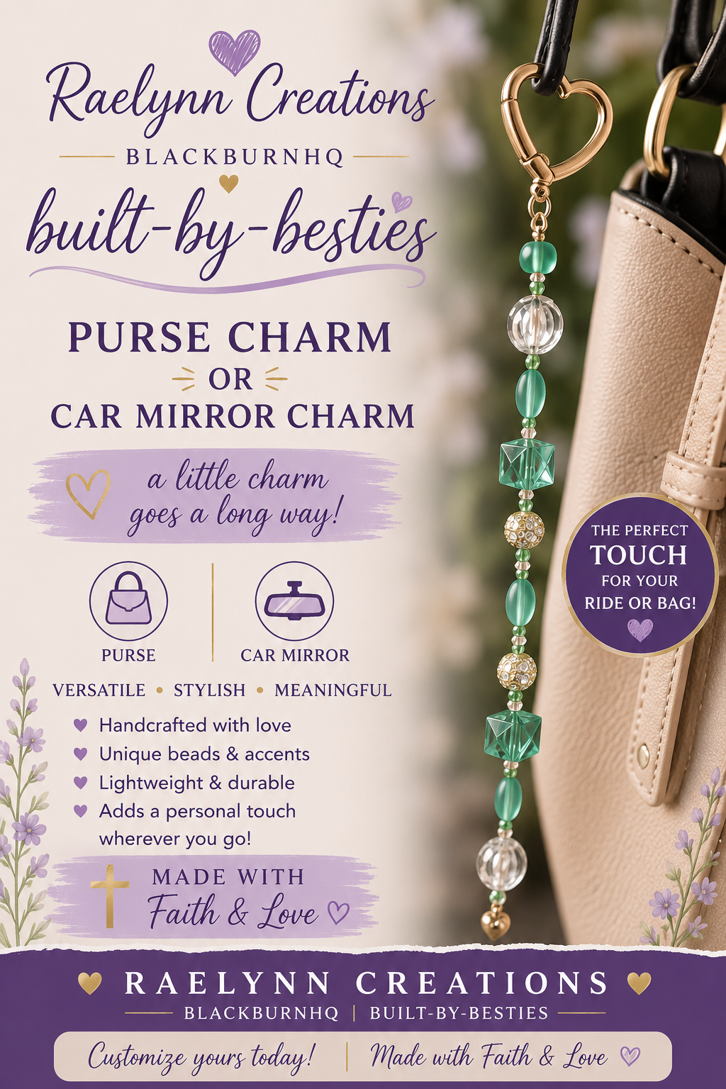 "Emerald Elegance" - Handmade Charm