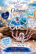 "Dream Builder Octopus" - Handmade Octopus Figurine (Small)