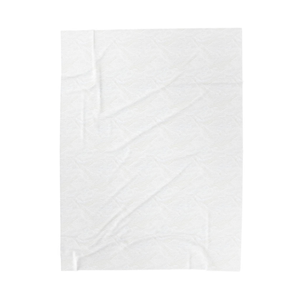 Certified Yapper Checkerboard Plush Blanket | Cozy Statement Throw with Ruby Detail