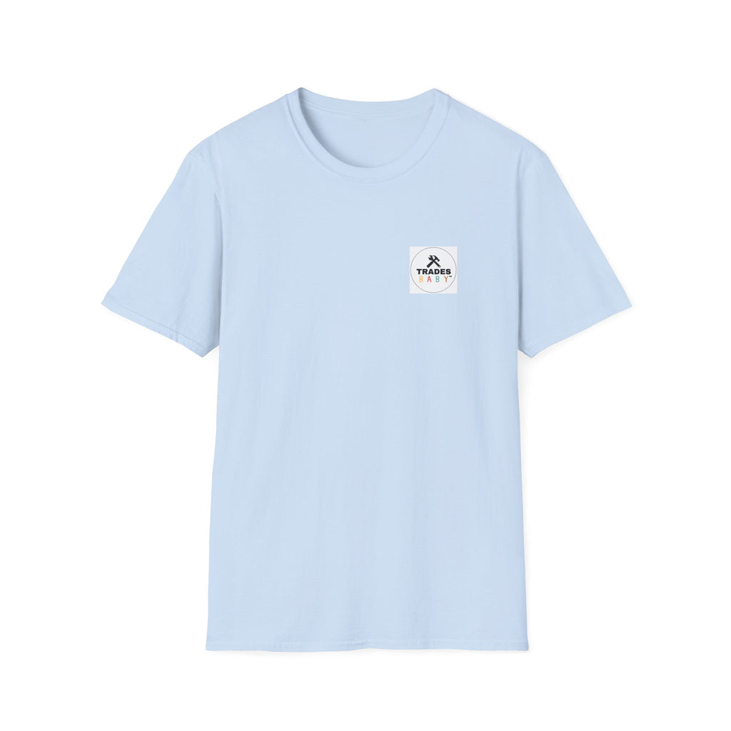 T-Shirt | TradesBaby Parenting Tee | Blue Collar Family Shirt for Hands-On Kids
