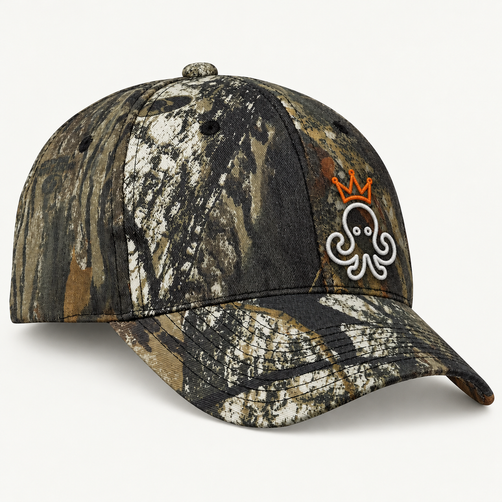 Money Octopus™ Rugged Camo Hat