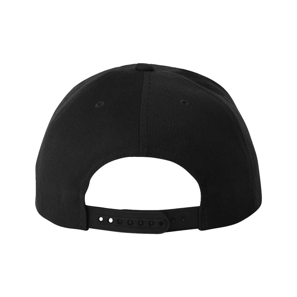 Money Octopus™ Snapback Hat – Black Flat Brim Baseball Cap, Adjustable Streetwear Accessory