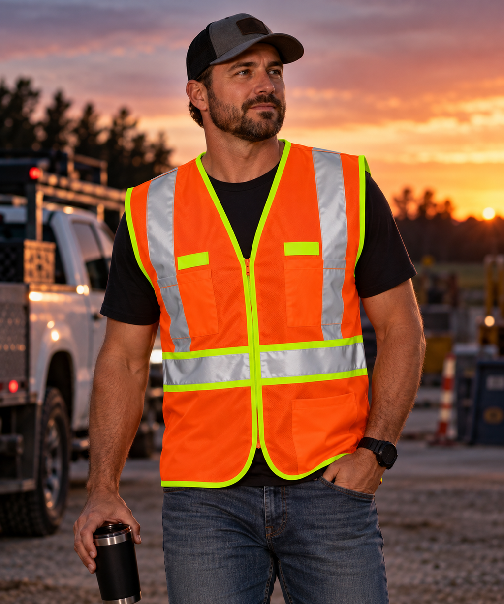 Money Octopus™ Safety Vest | High-Visibility ANSI Class 2