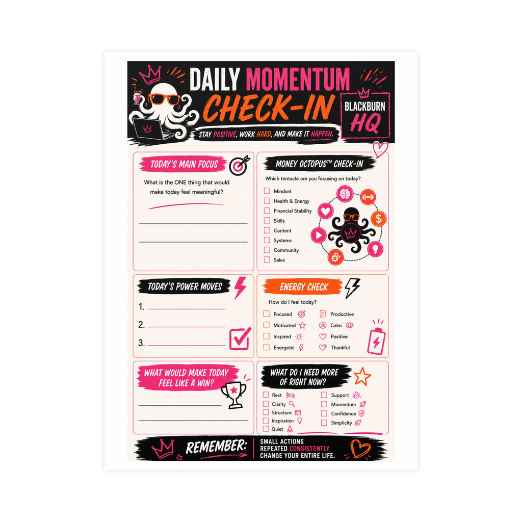 Daily Momentum Poster | Expansion Pack