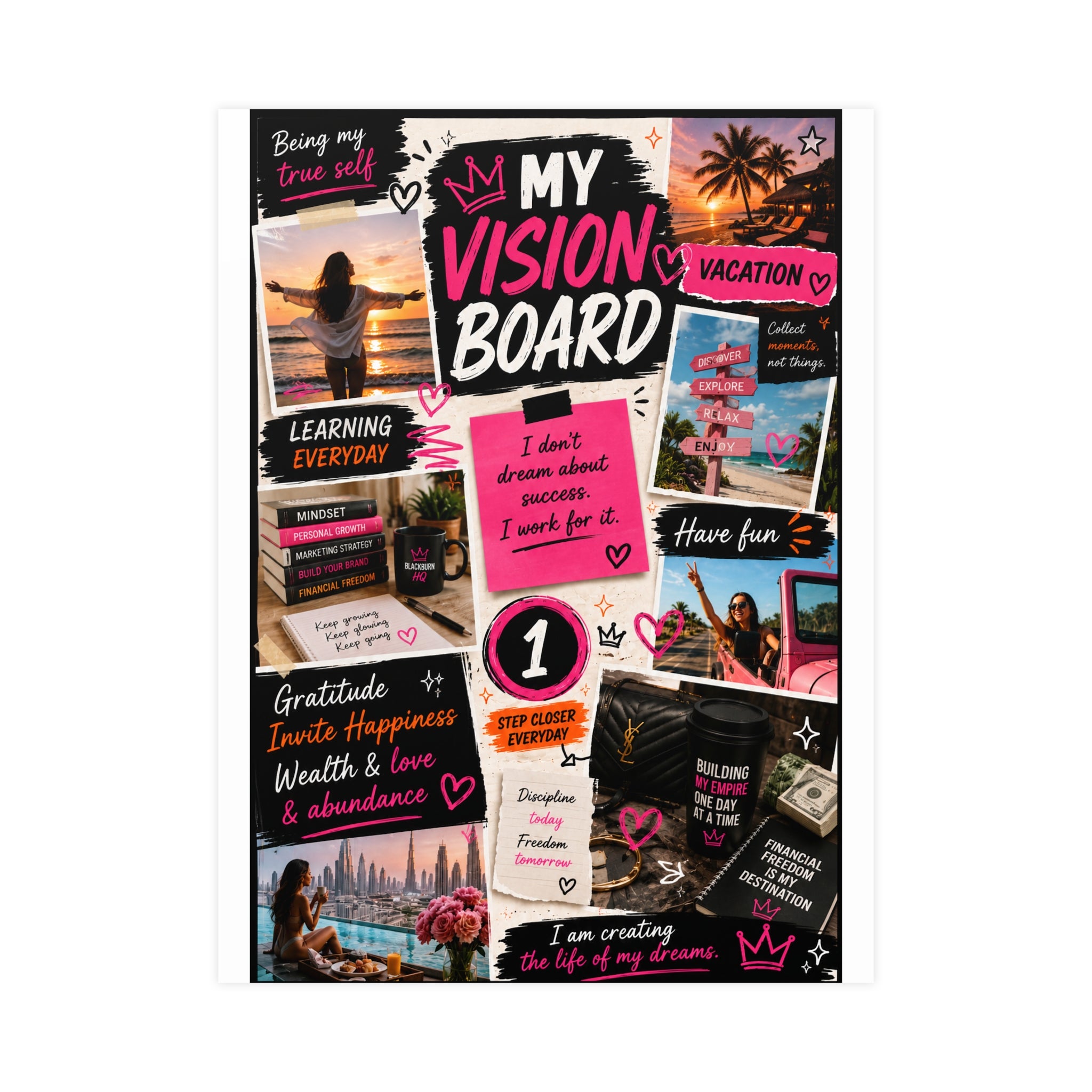 Vision Board Poster | Expansion Pack