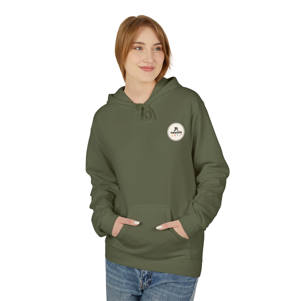 TradesBaby “Little Hands. Mighty Plans.” Hoodie — Future Builder Kids Hoodie