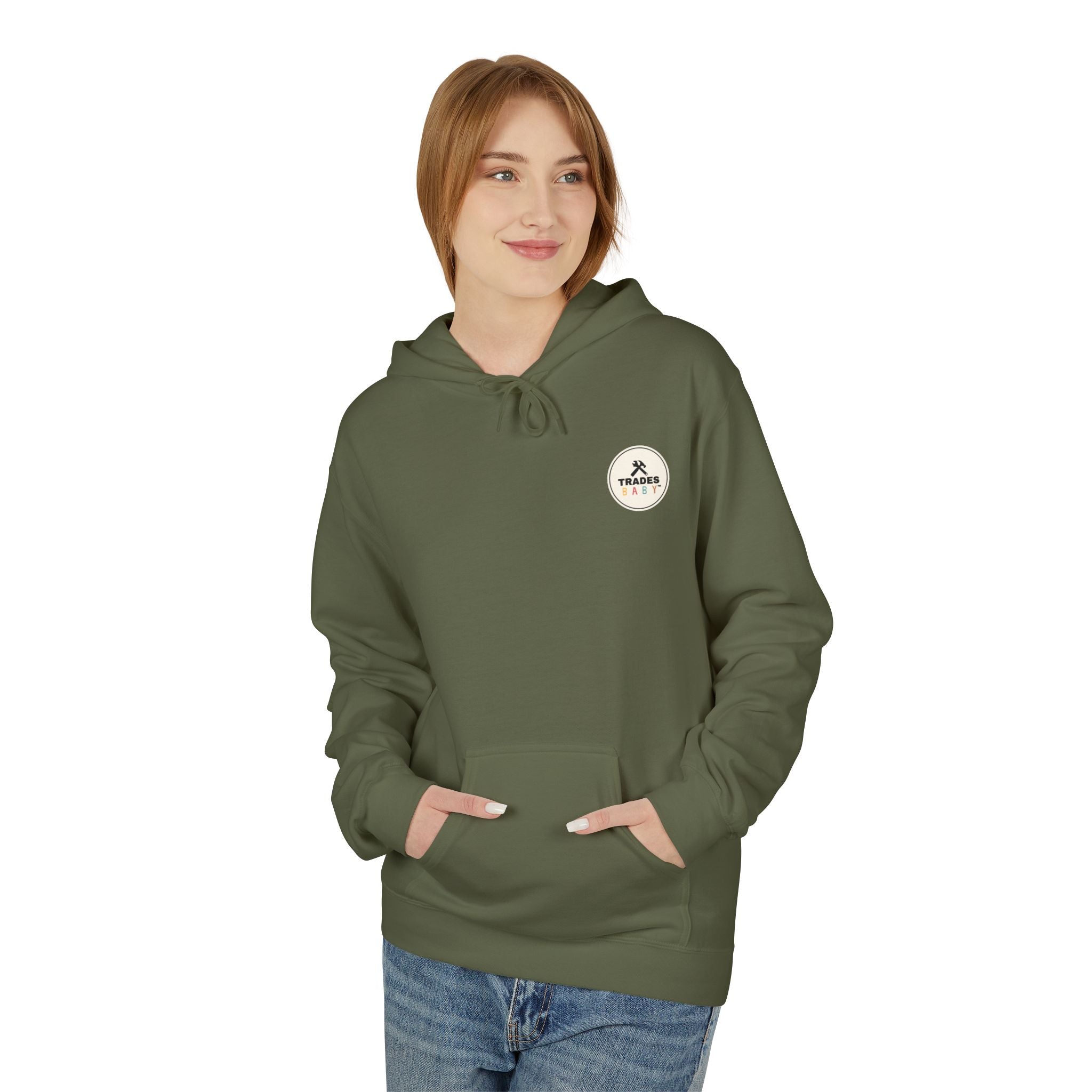 TradesBaby “Little Hands. Mighty Plans.” Hoodie — Future Builder Kids Hoodie