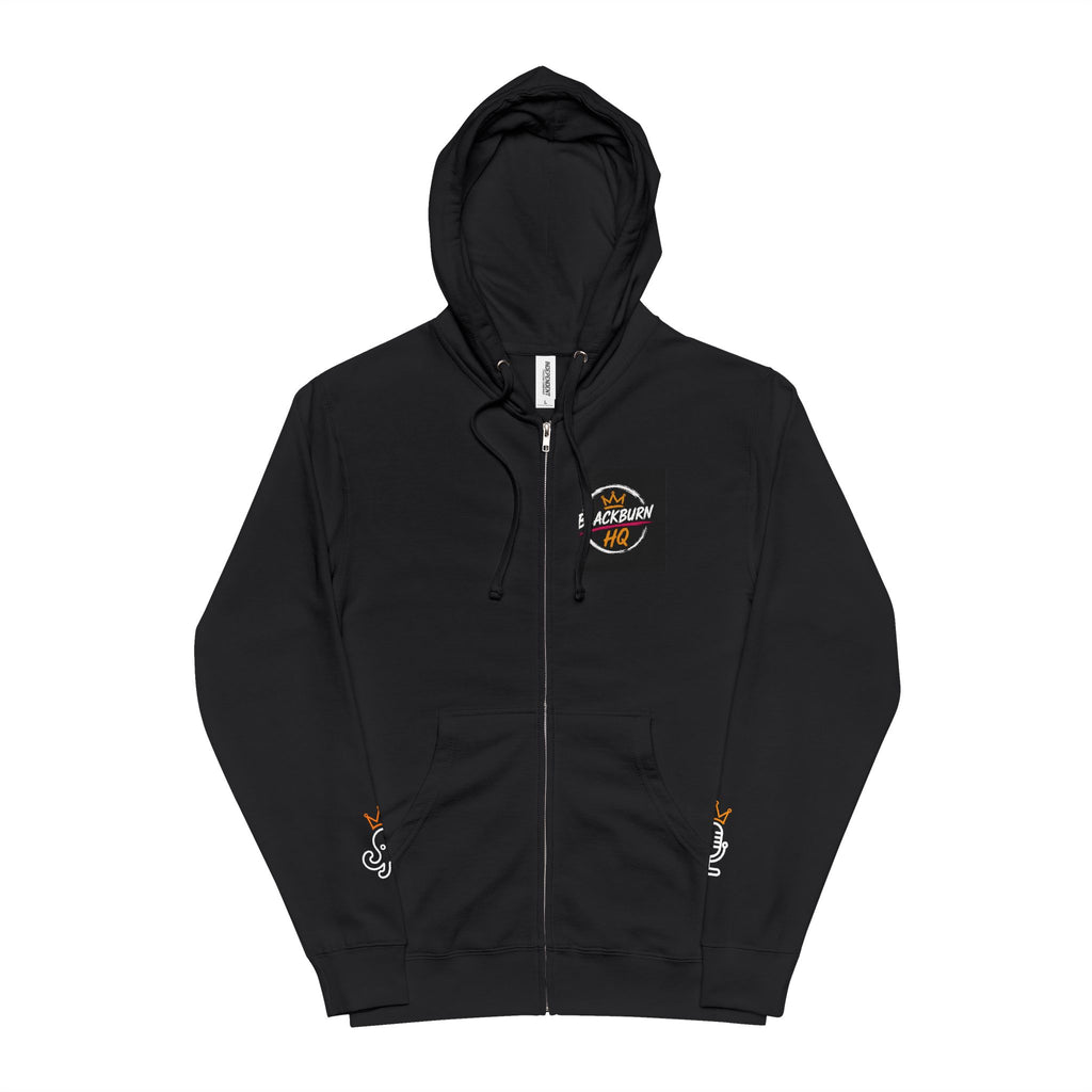 Money Octopus™ Black Zip-Up Hoodie