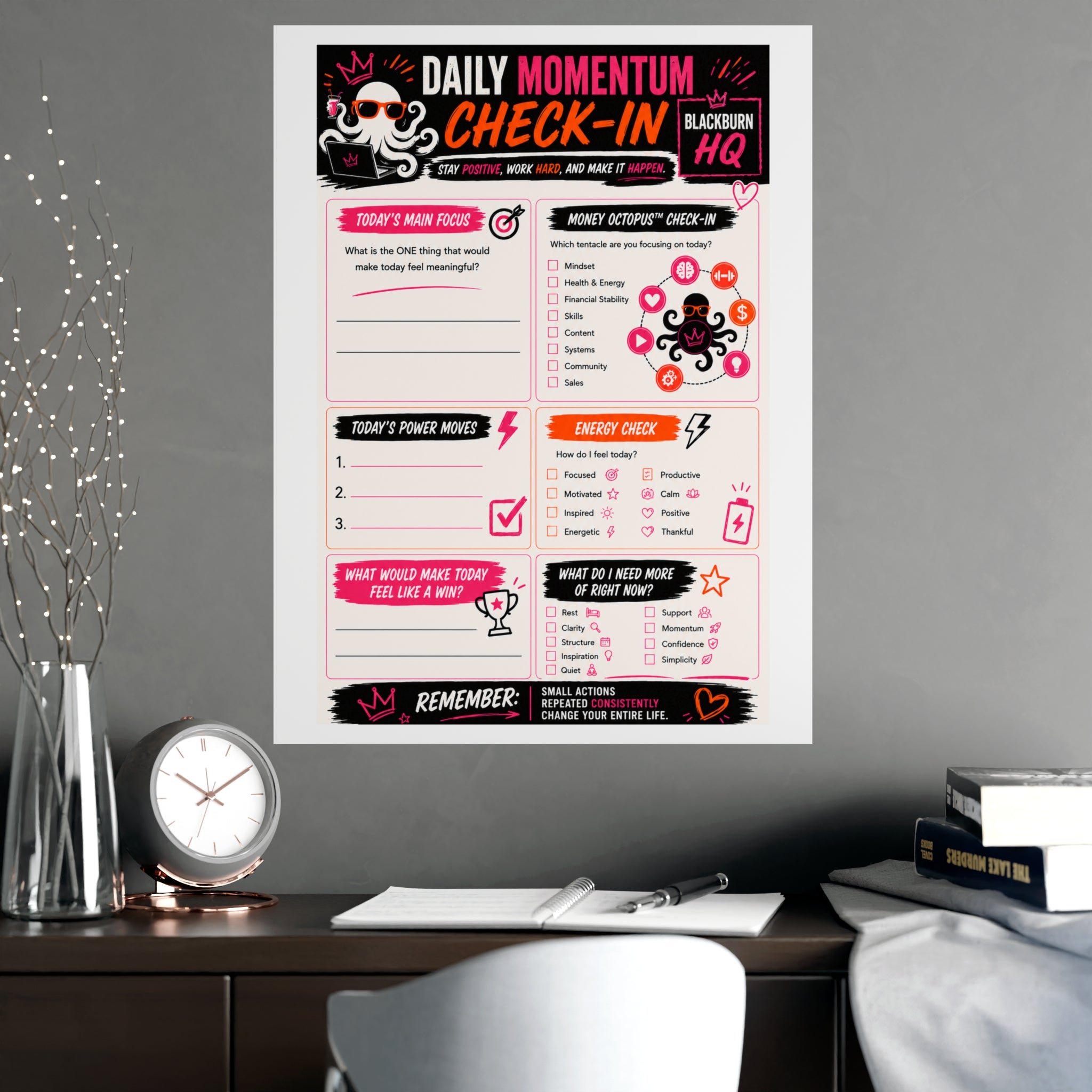 Daily Momentum Poster | Expansion Pack