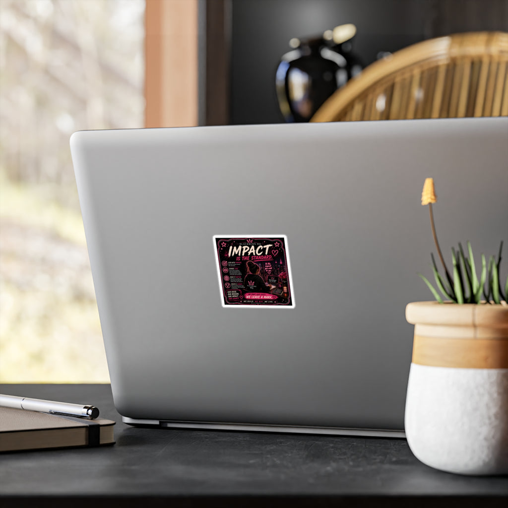 Impact Is the Standard Sticker | Blackburn HQ Standards Collection
