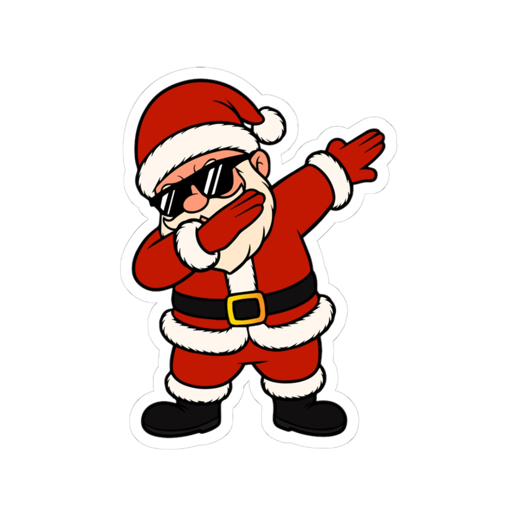 Dabbin’ Santa | Funny Christmas Vinyl Sticker 🎅