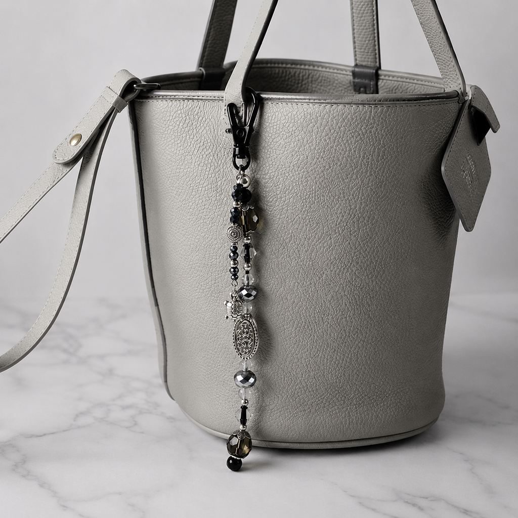 "The Midnight Oil" Purse Charm by Raelynn Creations