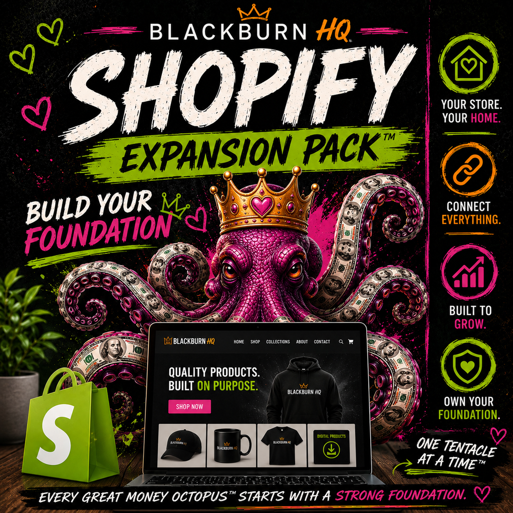 Shopify Expansion Pack | Build Your Online Storefront
