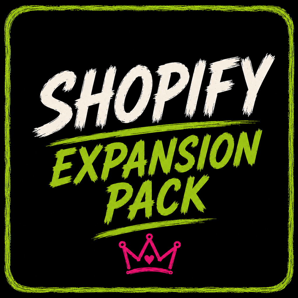 Shopify Expansion Pack | Build Your Online Storefront