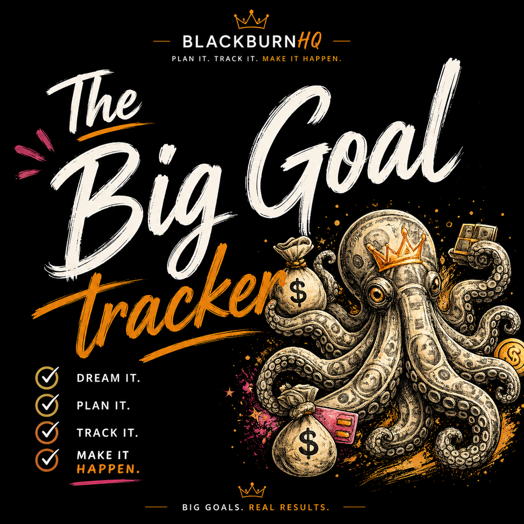 The Big Goal Tracker Poster | Expansion Pack