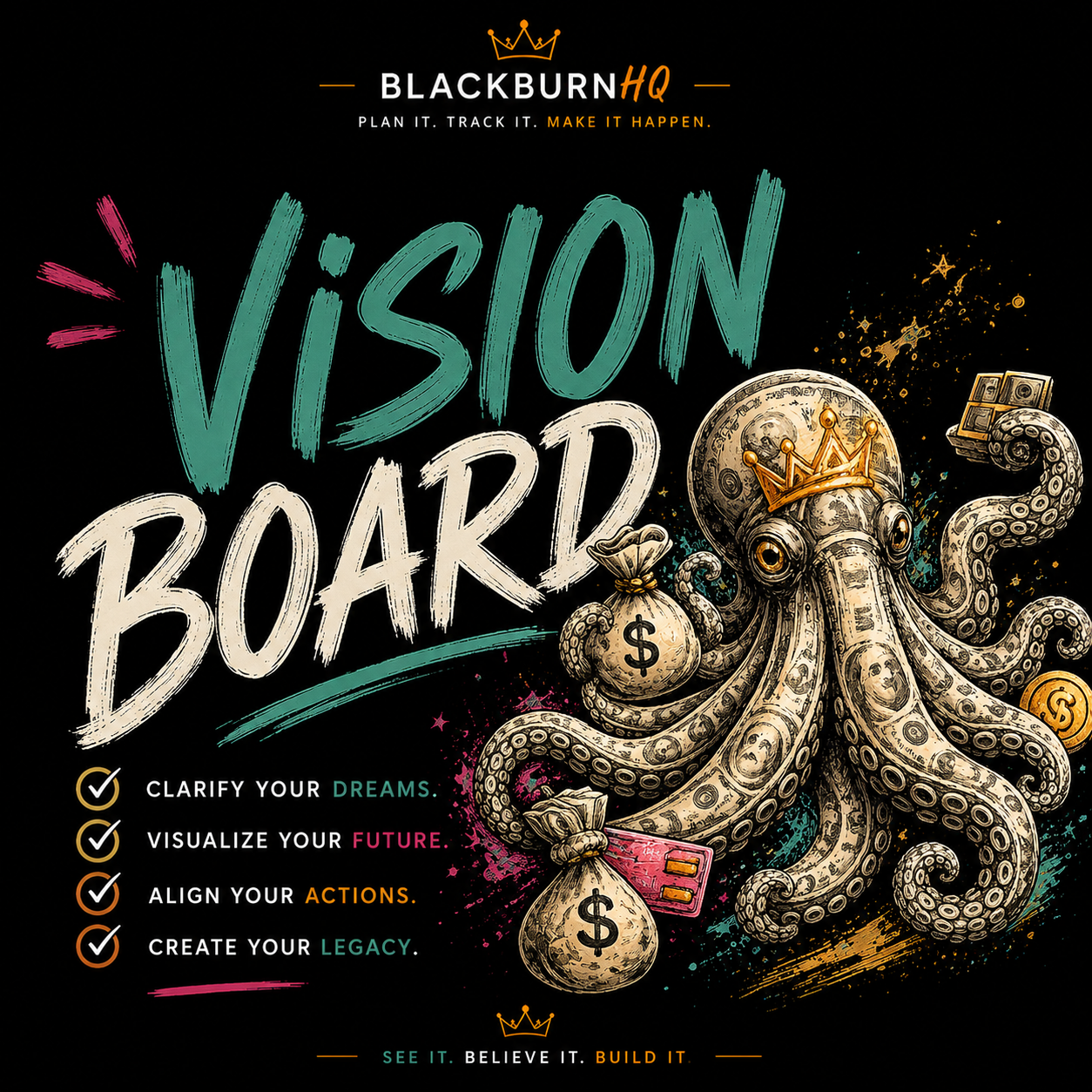 Vision Board Poster | Expansion Pack