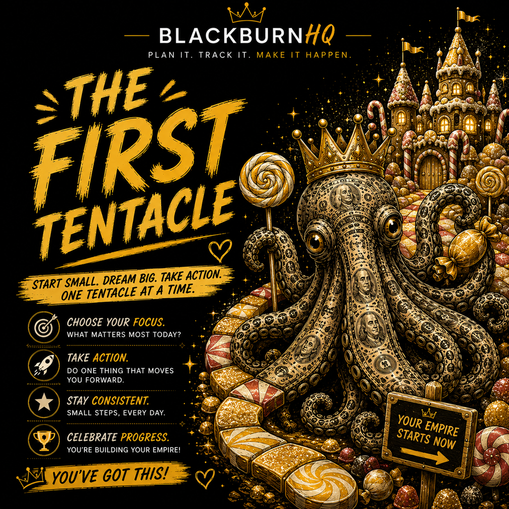 The Money Octopus™ First Tentacle Poster | Expansion Pack