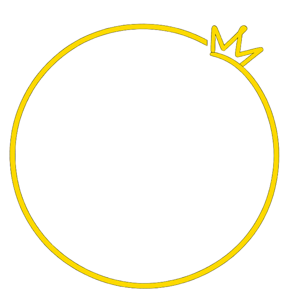 Crown ring symbol showing a Blackburn Studios team member.