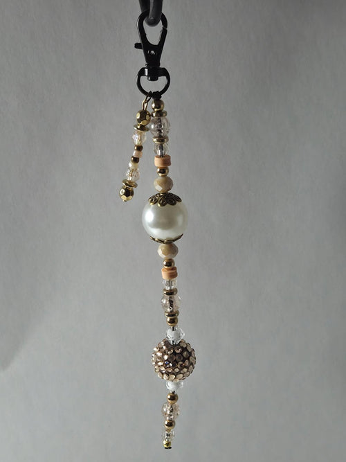 "She's a Pearl" Purse Charm by Raelynn Creations